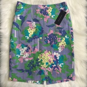 Tommy Hilfiger Career Floral Pencil Skirt